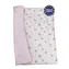 Bomimi PLAY Decke 120x120, Baumwolle, doppelseitig Schmetterlinge, rosa
