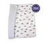 Bomimi PLAY Decke 120x120, Baumwolle, doppelseitig, kleiner Baumeister