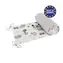 Bomimi Babybett-Nestchen 180 cm, MOVING ZOO, GRAU xy