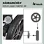 Hauck HINTERRAD Rapid 3 SCHWARZ