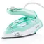 ETA Sophia ETA127190000 weiß-grün / Reisebügeleisen / 1100 W / 80 ml / 1,9 m