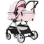 CHIPOLINO Kinderwagen kombiniert Vista 2in1 Pink Marshmallow