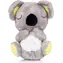 CHIPOLINO Plüschtier mit Atemfunktion und Musik, Koala, Grün, Grau