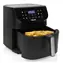 Tristar FR-9073 schwarz / Heißluftfritteuse / 1800 W / 9 l / 30 °C - 200 °C / 12 Programme