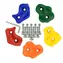 2Kids Toys Klettergriffe aus Kunststoff 5 Stück / ab 3 Jahren