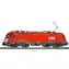 Piko 59900 El. Lokomotive Rh 1216 Taurus mit 4 Stromabnehmern ÖBB VI / Maßstab: H0 (1:87) / Länge: 225 mm / Radius: 358 mm 
