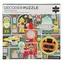 Petit Collage Puzzle Roboter 100 Teile mit 3D-Brille / 100 Teile / ab 4 Jahren