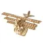Robotime 3D-Holzpuzzle Historisches Flugzeug / ab 8 Jahren / 145 Teile / Schwierigkeit: niedrig