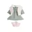 Petitcollin Lea Kleid für eine 28 cm große Puppe / ab 3 Jahren