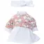 Petitcollin Maya Kleid für eine 28 cm große Puppe / ab 18 Monaten