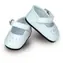 Petitcollin Weiße Schuhe für eine 27 cm große Puppe / ab 3 Jahren