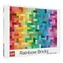 Chronicle books Puzzle Lego Regenbogenwürfel / 1000 Teile / ab 8 Jahren