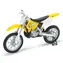 Welly Motorrad Suzuki RM250 gelb / 1:18 / ab 3 Jahren