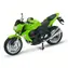 Welly Motorrad Kawasaki Z 1000 (2007) grün / 1:18 / ab 3 Jahren