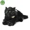 Rappa Schwarze Plüschkatze liegend 30 cm / UMWELTFREUNDLICH / ab 0 Monaten
