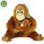 Rappa Plüsch-Orang-Utan mit Baby 28 cm / UMWELTFREUNDLICH / ab 0 Monaten