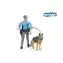 Bruder 62150 Polizist mit Hund / 1:16 / ab 4 Jahren