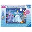 Ravensburger Sparkling Puzzle Adorable Cinderella / 100 Teile / ab 6 Jahren 