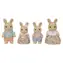 Sylvanian Families: Eine Familie von Milchkaninchen / ab 3 Jahren