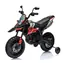 Eljet Kinder-Elektromotorrad Aprilia RX125 rot / 50 W / Geschwindigkeit: 5,5-6 km-h / Tragfähigkeit: 30 kg 