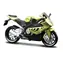 Maisto BMW S 1000 RR grün / Maßstab 1:18 / ab 3 Jahren 