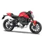 Maisto Ducati Monster rot / Maßstab 1:18 / ab 3 Jahren 
