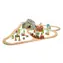 Bigjigs Rail Wild West Holzeisenbahnschiene / 62 Teile / ab 3 Jahren