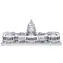 Metal Earth 3D Puzzle Kapitol / 36 Teile / ab 14 Jahren