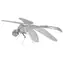 Metal Earth 3D Puzzle Libelle / 21 Teile / ab 14 Jahren