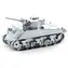 Metal Earth 3D Puzzle Panzer M4 Sherman / 41 Teile / ab 14 Jahren 