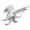 Metal Earth 3D Puzzle Silver Dragon / 74 Teile / ab 14 Jahren