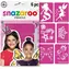 SNAZAROO Fantasy-Schminkvorlagen 6 Stück / ab 4 Jahren 