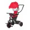 CHIPOLINO Dreirad mit Verdeck Pulse 2in1 Cherry / ab 1,5 Jahren / bis 25 kg