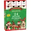 EUROGRAPHICS Puzzle-Adventskalender: Weihnachtspfoten / 24x50 Teile / ab 6 Jahren