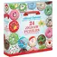 EUROGRAPHICS Puzzle-Adventskalender: Weihnachtsdonuts / 24x50 Teile / ab 6 Jahren