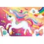 Trefl - Puzzle - Süßes Einhorn / 100 Teile / 41 x 27,8 cm / ab 5 Jahren
