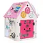 2Kids Toys Aktivitätsbrett Kleines Haus rosa / ab 3 Jahren