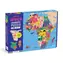 Mudpuppy Geographisches Puzzle Karte von Afrika / 70 Teile / ab 5 Jahren
