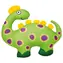 Bino Dinosaurier grün 33cm / ab 0 Jahren