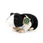 Rappa Plüsch Meerschweinchen 22 cm schwarz-weiß / UMWELTFREUNDLICH / ab 0 Jahren