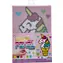 GRAFIX Diamond Painting auf Rahmen Pixel Einhorn 15x20cm / ab 6 Jahren