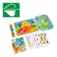 Lucy & Leo Mosaik- und Stickspielset mit Schablonen und Silikonklammern / ab 3 Jahren