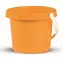 Androni Eimer mit Ausguss orange / Durchmesser 13 cm / ab 12 Monaten