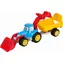 Androni Fröhlicher Traktor mit Anhänger / 55 cm / ab 12 Monaten