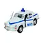 Welly Warszawa 224 POLIZEI 1:34 weiß