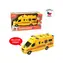 MaDe 07631 Schwungrad-Krankenwagen mit Licht und Sound, batteriebetrieben / 8 x 19 x 6 cm / ab 3 Jahren
