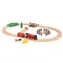 Brio Eisenbahnset mit kraftvoller roter Action-Lokomotive / ab 3 Jahren