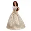 Mattel JBH97 Barbie - Weihnachtspuppe braune Haare 2025 / ab 3 Jahren 