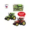 MaDe 00921 Traktor mit Tschechisch Stimme, Licht und Sound, Schwungrad / 14 cm / ab 3 Jahren