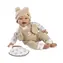 Guca 845 OLIVER - realistische Babypuppe mit weichem Stoffkörper - 42 cm
